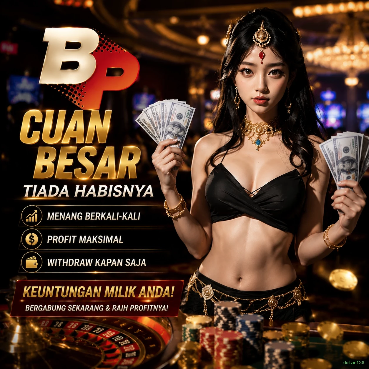 Ikon aplikasi dolar138 resmi